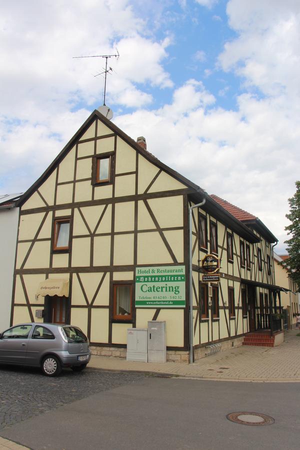 Hotel Und Restaurant Hohenzollern Érfurt Exterior foto