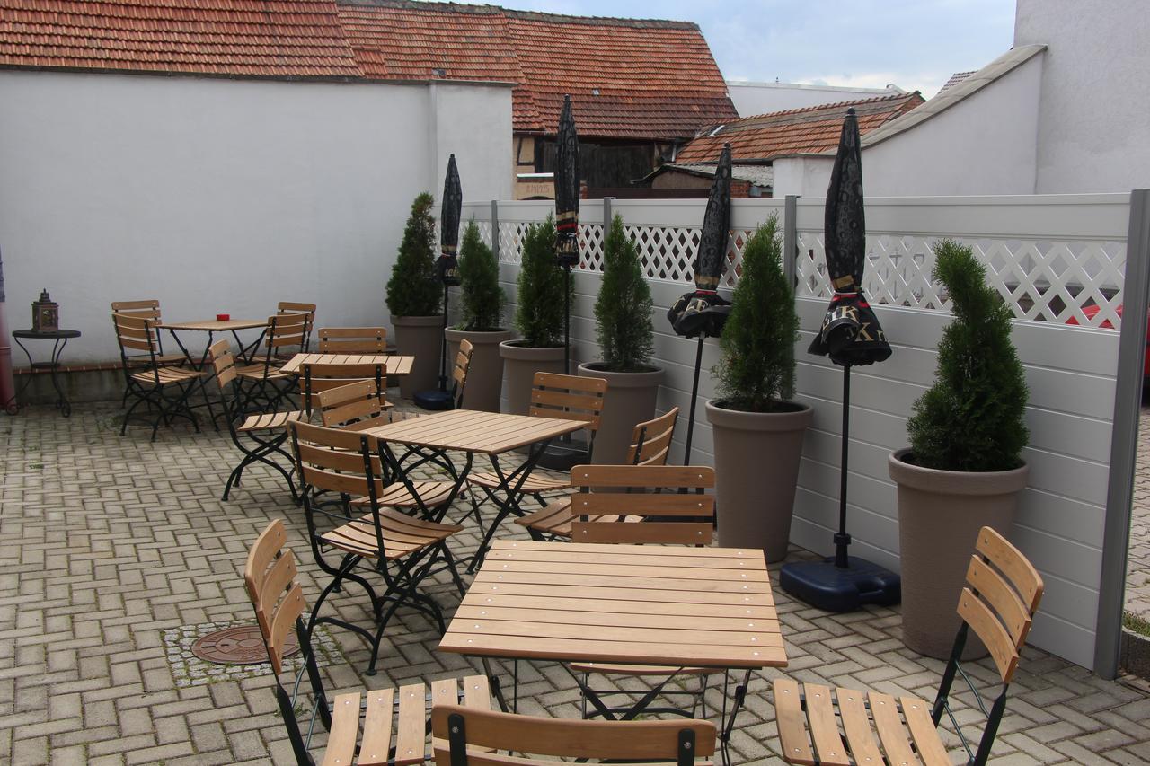 Hotel Und Restaurant Hohenzollern Érfurt Exterior foto
